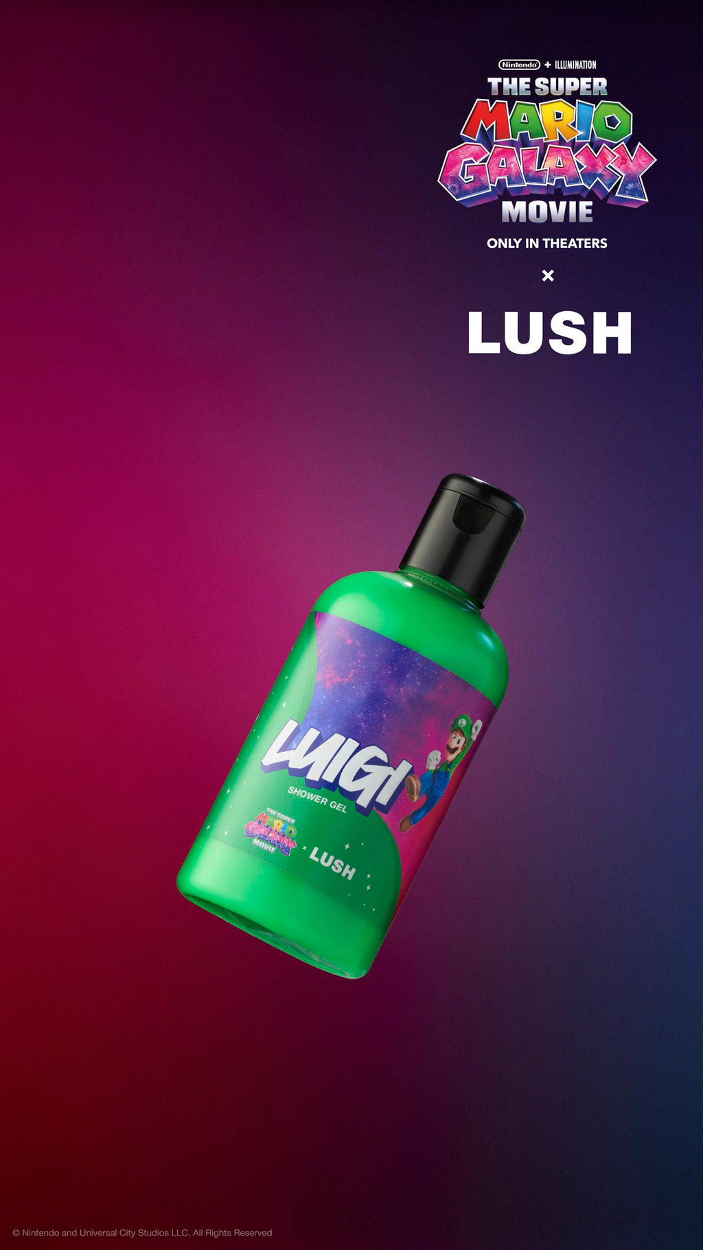 Luigi Shower Gel