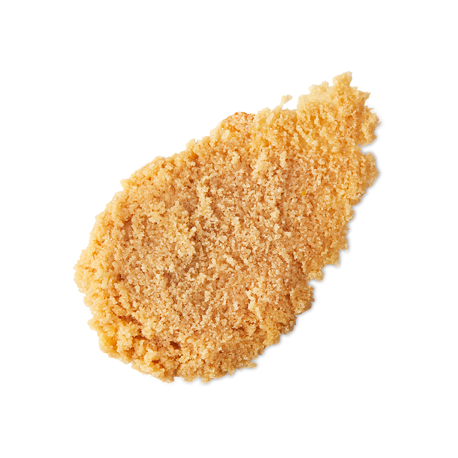 Gingerbread. A sample of exfoliating, golden gingerbread sugar lip scrub.