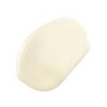 A swatch of light, smooth, light cream coloured Happy Happy Joy Joy conditioner.