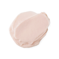 A swatch of smooth, pale pink hand cream, Helping Hands.