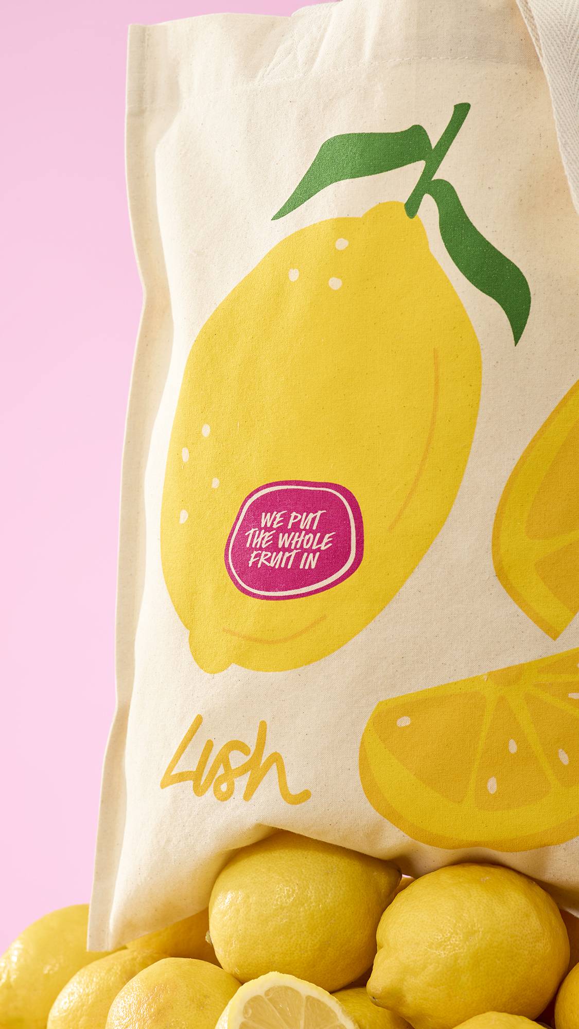Lemon Tote Bag