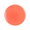 A perfectly circular swatch of translucent, glossy, rosy pink Rose Jam shower gel.