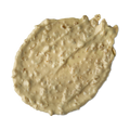 Skin Soothing Porridge. A thick swatch of creamy, pale yellow face mask with small pieces of exfoliating oats just visible.