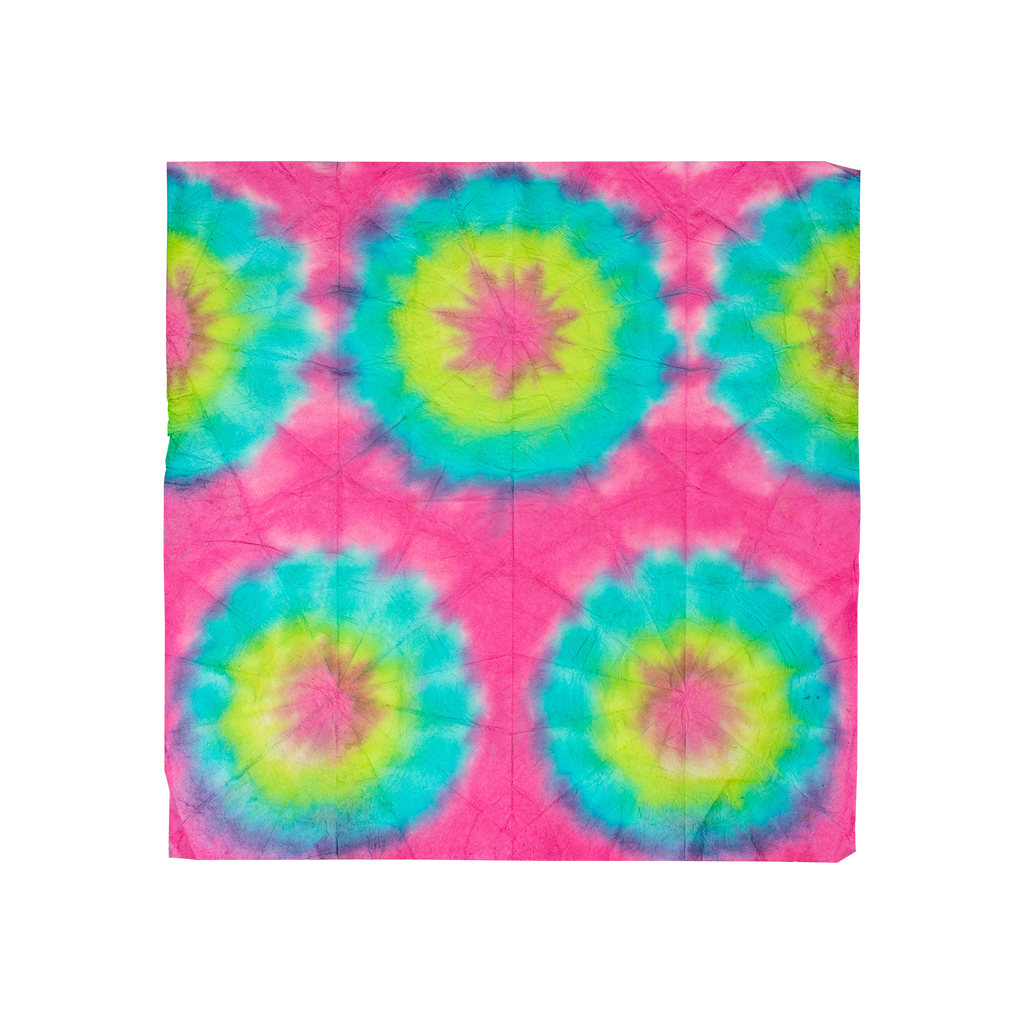 Pink Tie-Dye | Lokta Wrap