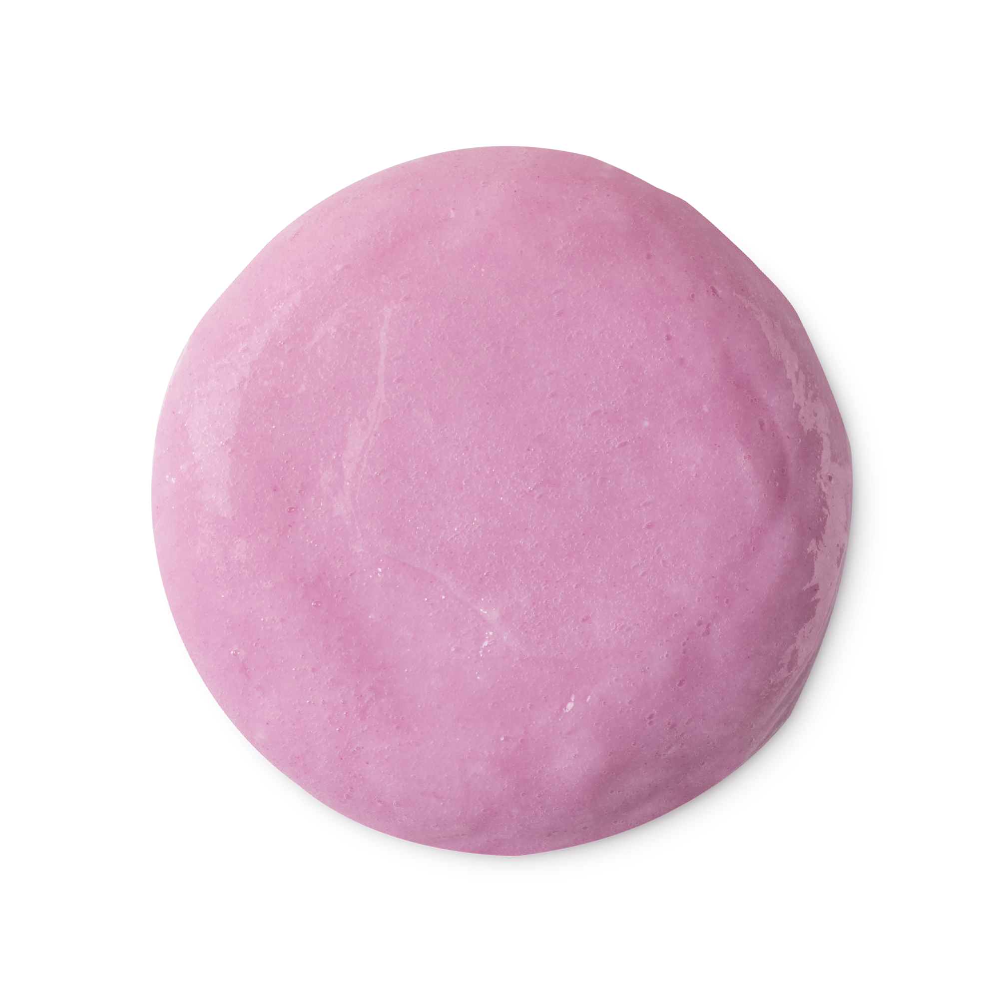 A sample of thick, smooth, light pink Valkyrie conditioner.